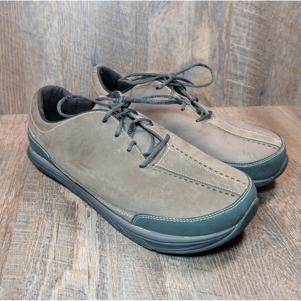 Altra Arrows Instinct Everyday Men's Size 12 Casual Gray Leather Sneakers Shoes